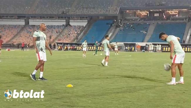 استعراض مهاري من شيكابالا واوباما قبل مباراة الزمالك والجونة