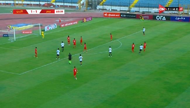 القائم يحرم مصر تحت 17 عام من تسجيل هدف عالمي امام الاردن تحت 17 عام