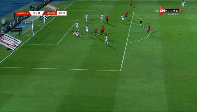 عمر السعيد يهدر فرصة هدف امام الزمالك في كأس مصر