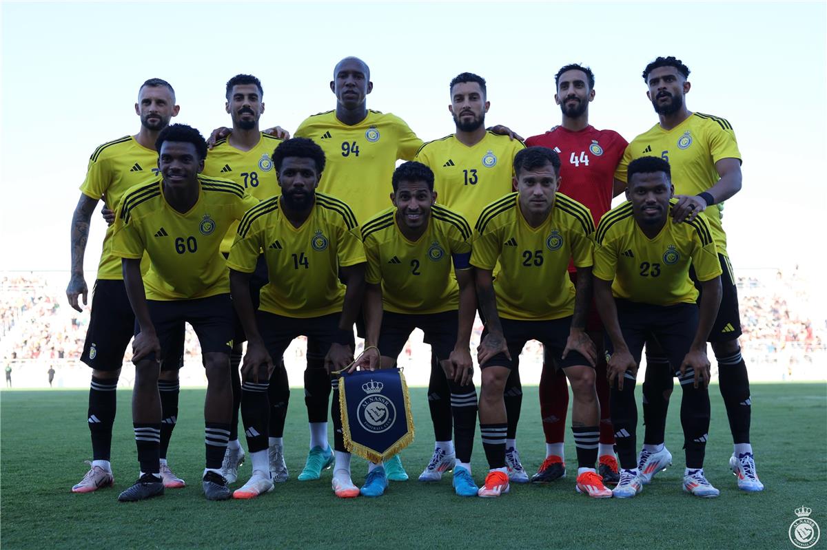 لاعبو النصر السعودي