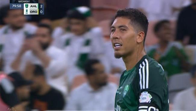 هدف فيرمينو في مرمي العروبة بالدوري السعودي