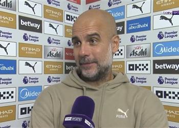 بسبب ميسي جوارديولا يصدم هالاند بعد تسجيله هاتريك أمام إيبسويتش