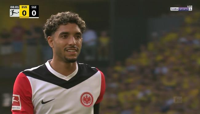 ملخص لمسات عمر مرموش في مباراة اينتراخت فرانكفورت وبوروسيا دورتموند بالدوري الالماني