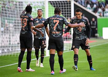 فيديو جنابري ينقذ بايرن ميونخ ويقوده لفوز صعب على فولفسبورج في الدوري الألماني