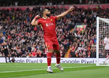 تعرف على تقييم محمد صلاح بعد هدفه في مباراة ليفربول وبرينتفورد