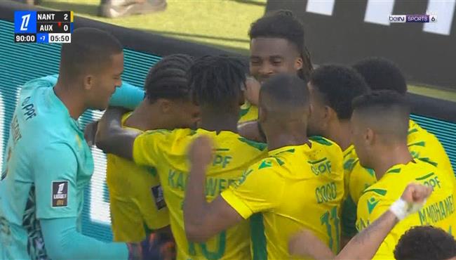 اهداف مباراة نانت واوكسير 2 0 الدوري الفرنسي