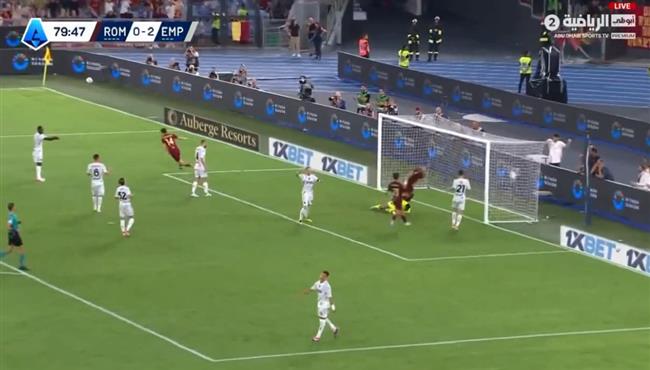 اهداف مباراة روما وامبولي 1 2 الدوري الايطالي