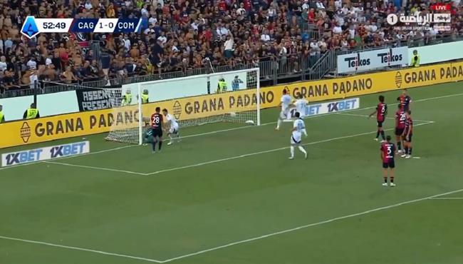 اهداف مباراة كالياري وكومو 1 1 الدوري الايطالي