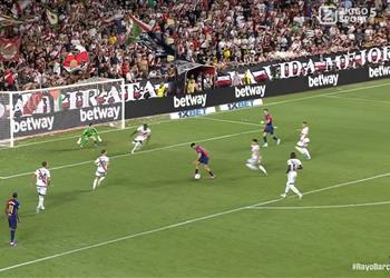 فيديو بيدري يسجل هدف تعادل برشلونة أمام رايو فاليكانو