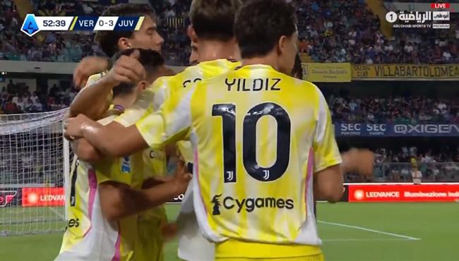 اهداف مباراة يوفنتوس وهيلاس فيرونا 3 0 الدوري الايطالي