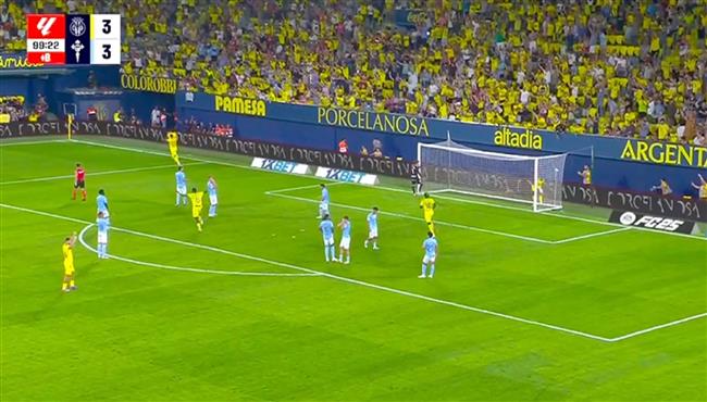 اهداف مباراة فياريال وسيلتا فيجو المثيرة 4 3 الدوري الاسباني