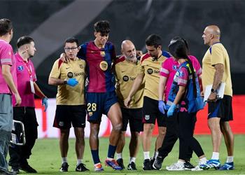 برشلونة يصدر بيانا رسميا بشأن إصابة بيرنال