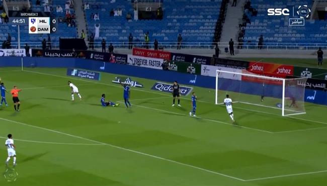 هدف ضمك الملغي امام الهلال في الدوري السعودي