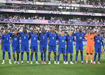 فيديو فرنسا تقصي الأرجنتين من أولمبياد باريس وتضرب موعد ا مع مصر في نصف النهائي