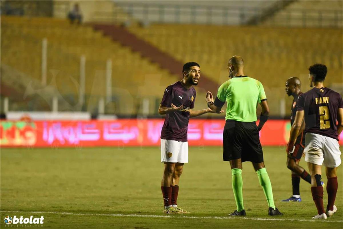 أحمد القندوسي لاعب الأهلي المعار لسيراميكا كليوباترا