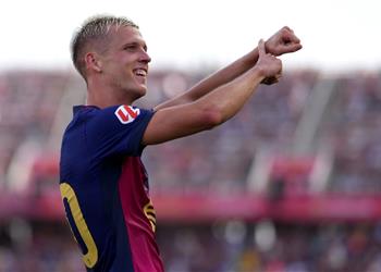 فيديو في 3 دقائق أولمو وفيران توريس يسجلان هدفي برشلونة السادس والسابع أمام بلد الوليد