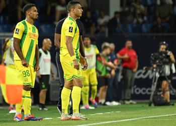 فيديو مصطفى محمد يسجل ونانت يتصدر الدوري الفرنسي بثلاثية أمام مونبلييه