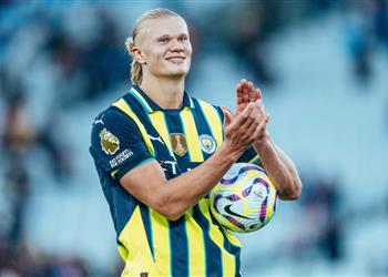 جوارديولا لا أجد كلمات تصف هالاند لن يوقفه أحد حتى لو بمسدس