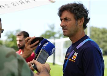 مدرب إسبانيا الأولمبي لدي عاطفة تجاه لاعب المغرب ولن نستعد لـ ركلات الترجيح بشكل خاص