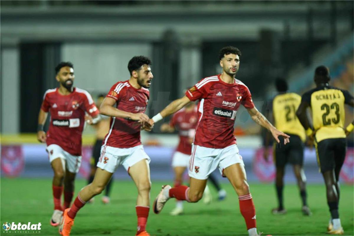 مباراة الاهلي والمقاولون العرب