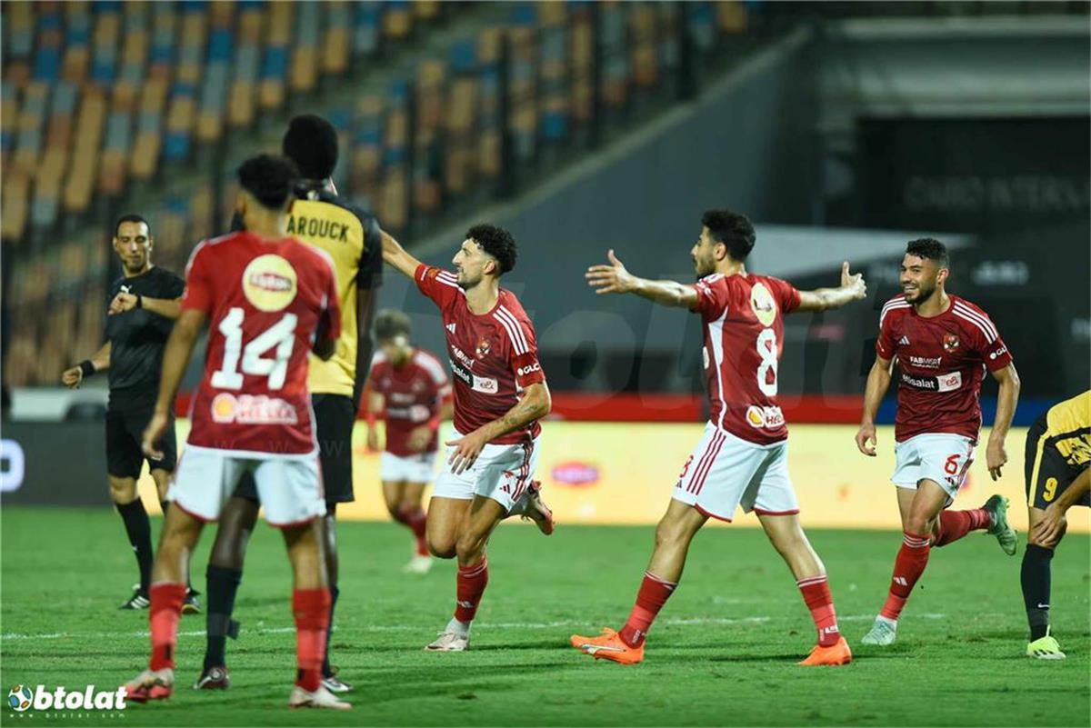 مباراة الاهلي والمقاولون العرب