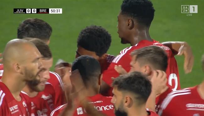 اهداف مباراة يوفنتوس وبريست 2 2 مباراة ودية