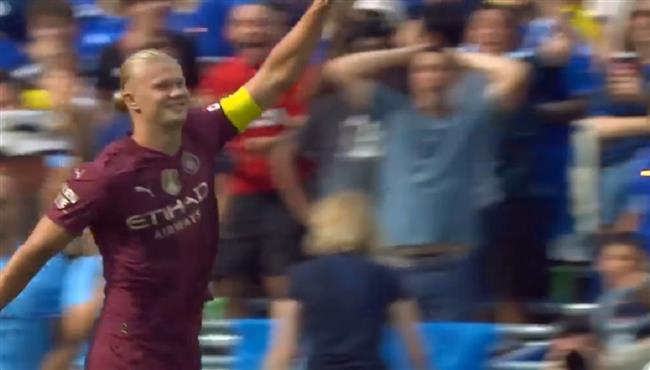 هدف هالاند الثاني في مرمي تشيلسي بكأس فلوريدا