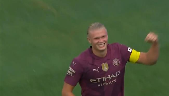 هدف هالاند الثالث في مرمي تشيلسي بكأس فلوريدا