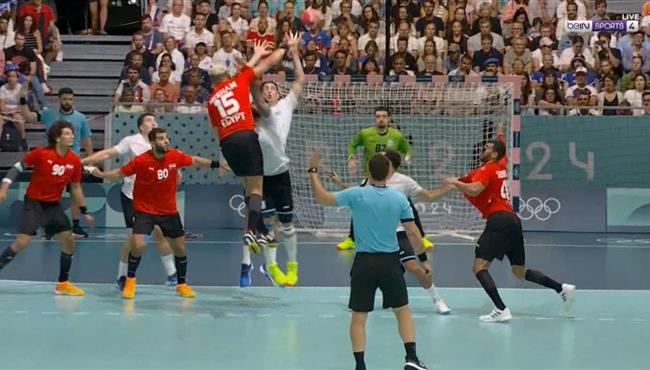 هدف احمد هشام دودو الم ذهل في مباراة مصر والارجنتين لكرة اليد بـ أولمبياد باريس
