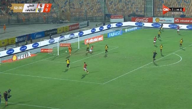 هل حرم الحكم وسام ابو علي من ركلة جزاء امام المقاولون العرب