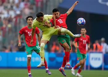 فيديو خوانلو يسجل هدف إسبانيا الثاني أمام المغرب في أولمبياد باريس