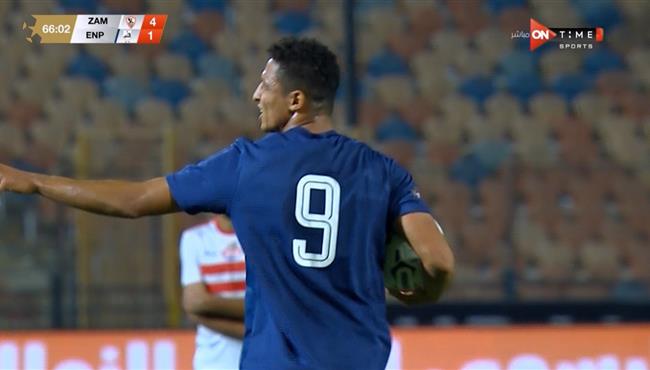 هدف انبي الاول في مرمي الزمالك بالدوري المصري