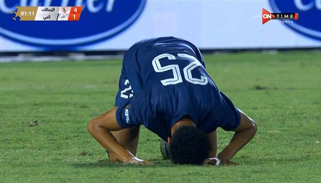 هدف انبي الثاني في مرمي الزمالك بالدوري المصري