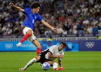 فيديو ماتيتا يسجل هدف فرنسا الثاني أمام مصر في أولمبياد باريس