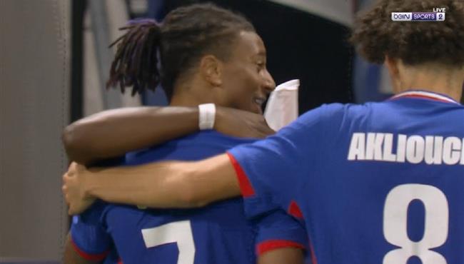 هدف فرنسا الثالث في مرمي مصر باولمبياد باريس