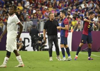 تعليق منطقي من فليك على اقتراب أولمو من برشلونة ويؤكد نحن على الطريق الصحيح