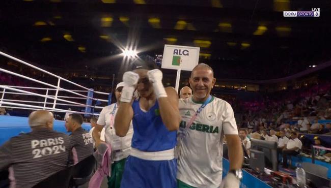 الملاكمة الجزائرية إيمان خليف تصل الي نهائي الملاكمة في اولمبياد باريس