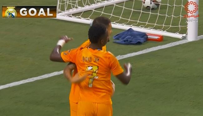 هدف ريال مدريد الاول في مرمي تشيلسي