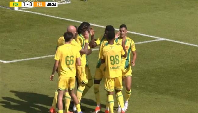 هدف مصطفي محمد في مرمي لوريان بمباراة ودية