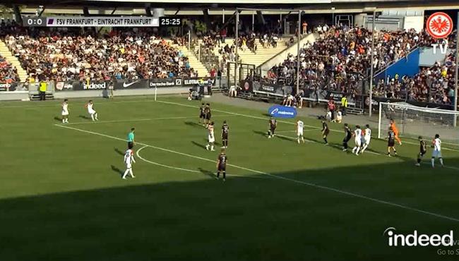 اهداف مباراة اينتراخت فرانكفورت واف اس فرانكفورت 5 2 مباراة ودية