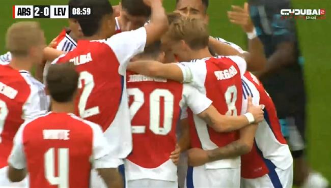 هدف ارسنال الثاني في مرمي باير ليفركوزن 2 0 مباراة ودية