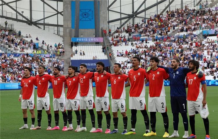 لاعبو منتخب مصر الأولمبي