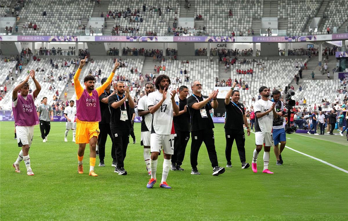 لاعبو منتخب مصر الأولمبي