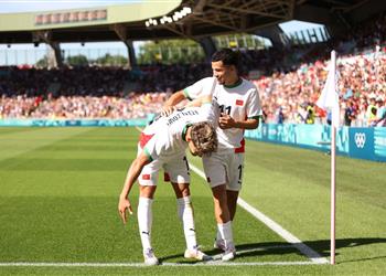 فيديو بلال الخنوس ي سجل هدف المغرب الثالث أمام مصر في أولمبياد باريس