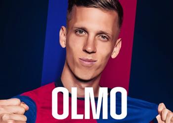 رسمي ا برشلونة يعلن تعاقده مع داني أولمو بشرط جزائي ضخم