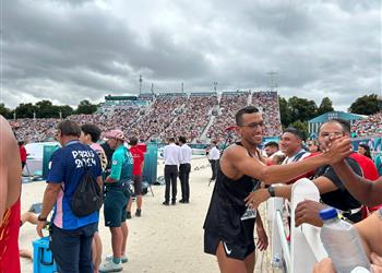 إنجاز تاريخي أحمد الجندي يتأهل إلى نهائي الخماسي الحديث في أولمبياد باريس