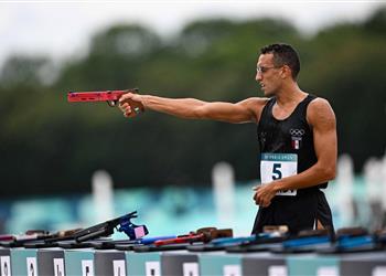 الجندي سعيد بتحطيم الرقم الأولمبي وتركيزي الآن على النهائي