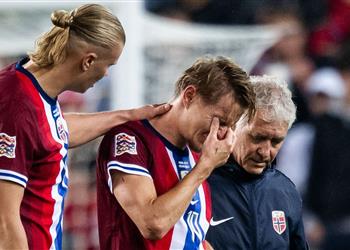 أرتيتا لن يشكرني مدرب النرويج يثير القلق حول إصابة أوديجارد