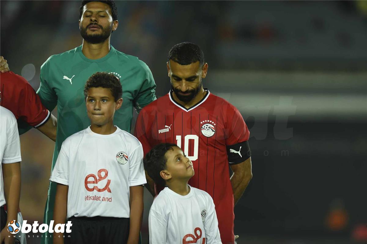 محمد صلاح لاعب منتخب مصر