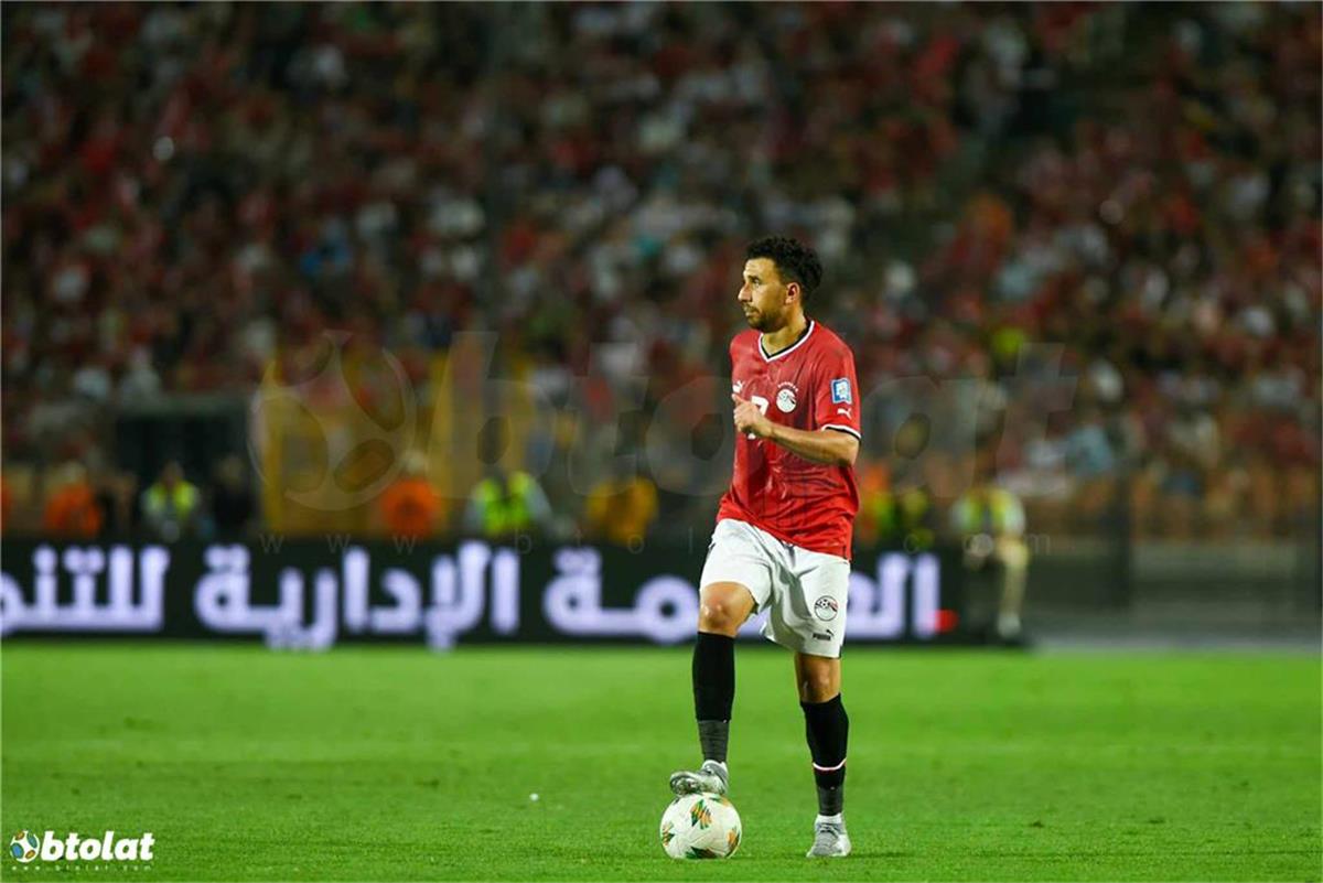 محمود تريزيجيه لاعب منتخب مصر